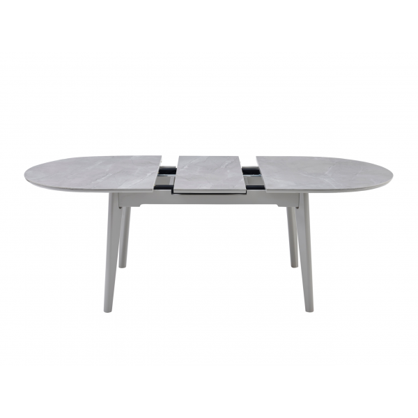 Керамічний стіл TM-126 калакатта мармур + сірий