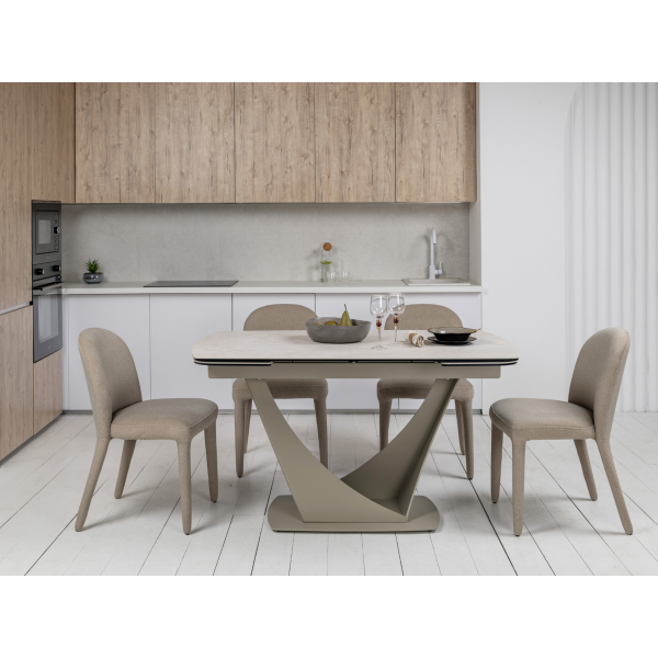 Керамічний стіл Еліо TML-990 сахара + бежевий