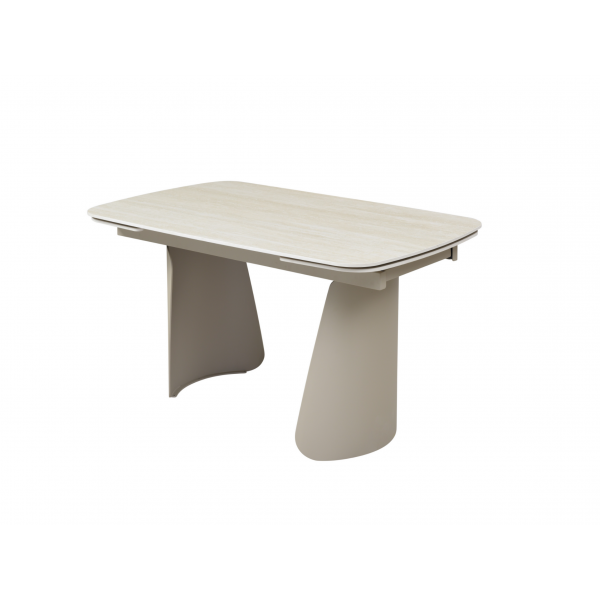 Керамічний стіл Нардо TML-1270 крема марфіль + бежевий