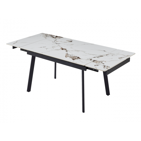 Керамічний стіл TM-98-1 панда вайт + чорний