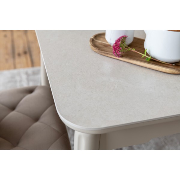 Керамічний стіл TM-92 крема саббія + капучино