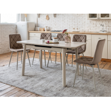 Керамічний стіл TM-92 крема саббія + капучино