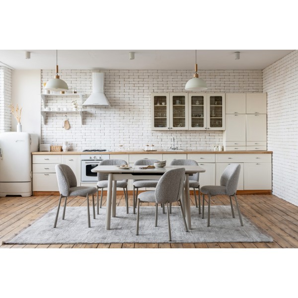 Керамічний стіл TM-92 крема саббія + капучино