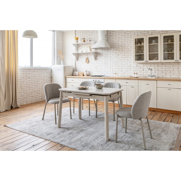 Керамічний стіл TM-92 крема саббія + капучино