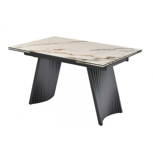 Керамічний стіл Олімпія TML-985 калакатта голд + чорний