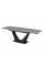 Керамічний стіл Феліче TML-1000 грей шторм + чорний