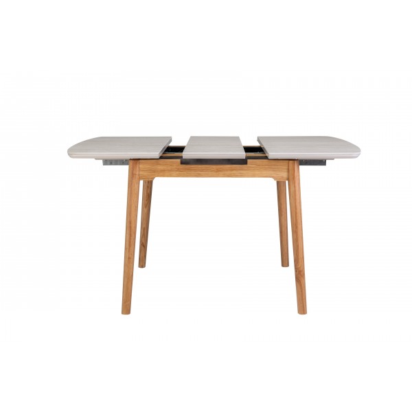 Керамічний стіл TM-87-1 травертін матовий + дуб