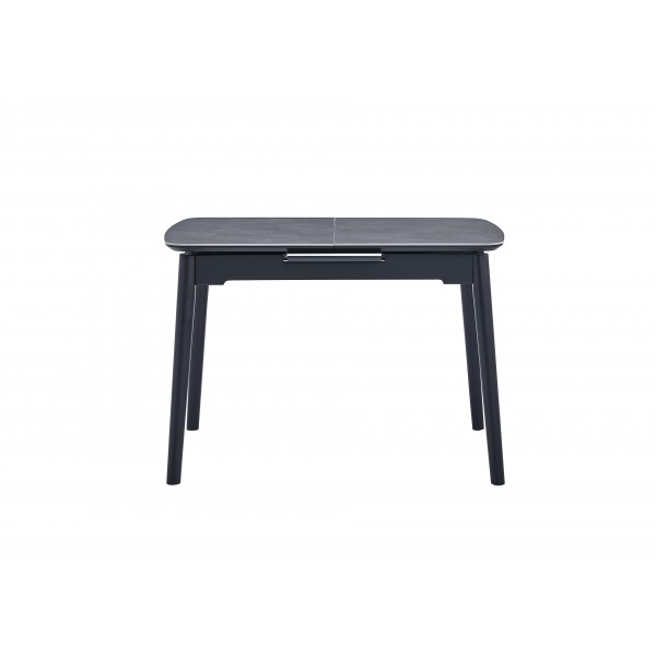 Керамічний стіл TM-87 гріджіо латте + чорний