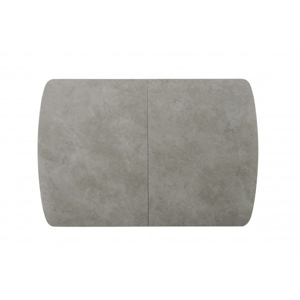 Керамічний стіл TM-87 гріджіо латте + чорний