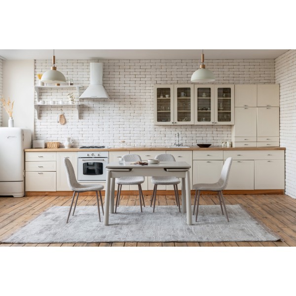 Керамічний стіл TM-93 крема саббія + капучино