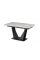 Керамічний стіл Феліче TML-1000-1 клауді грей + чорний