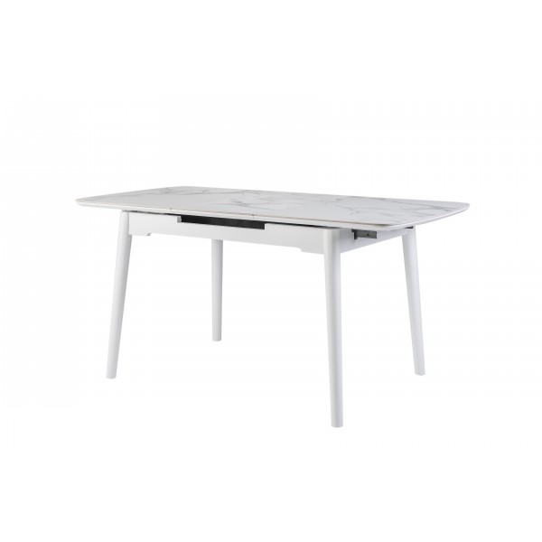 Керамічний стіл TM-76 вайт клауд + білий