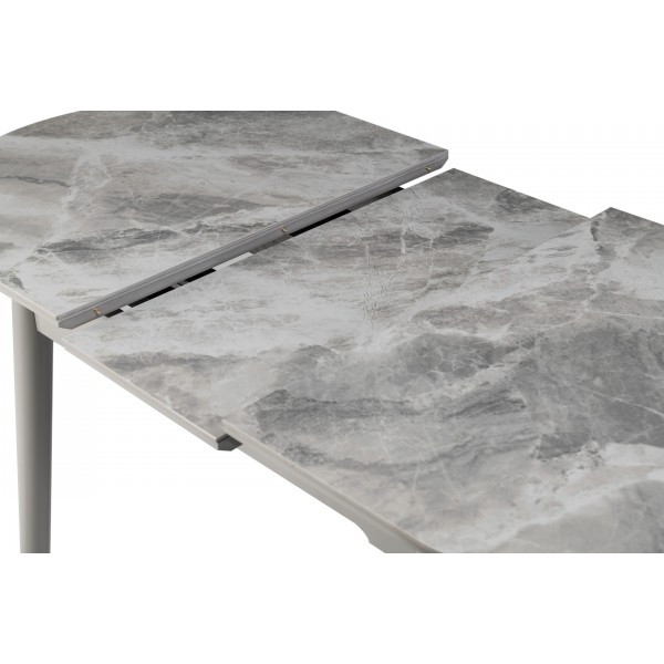 Керамічний стіл TM-85 ребекка грей + сірий