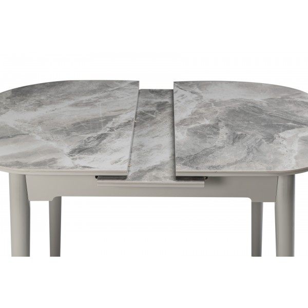 Керамічний стіл TM-85 ребекка грей + сірий