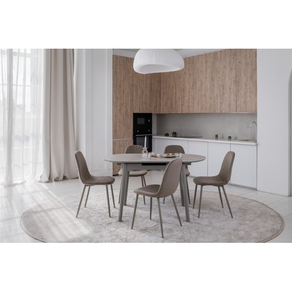 Керамічний стіл TM-85 бардиліо лайт + сірий