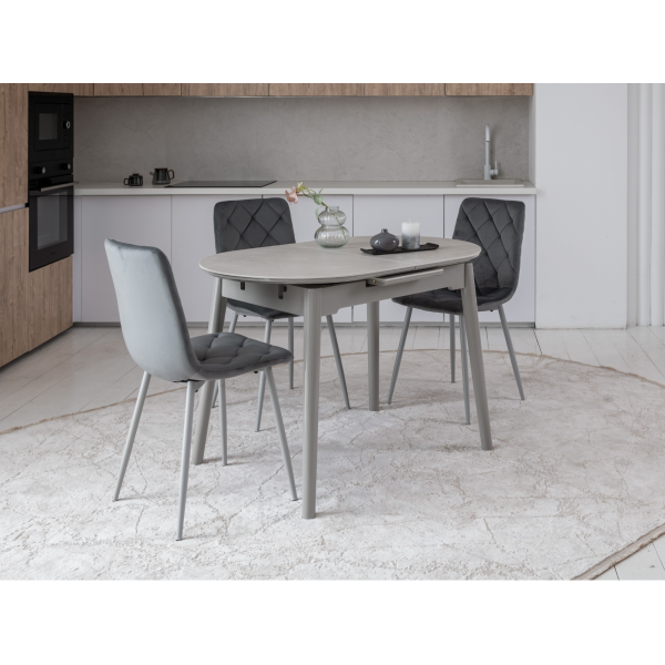 Керамічний стіл TM-85 бардиліо лайт + сірий