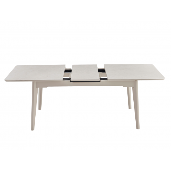 Керамічний стіл TM-125 крема саббія + капучино