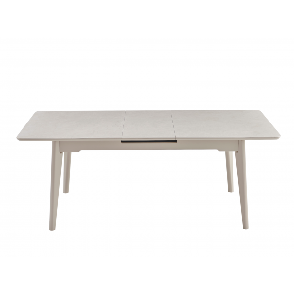 Керамічний стіл TM-125 крема саббія + капучино